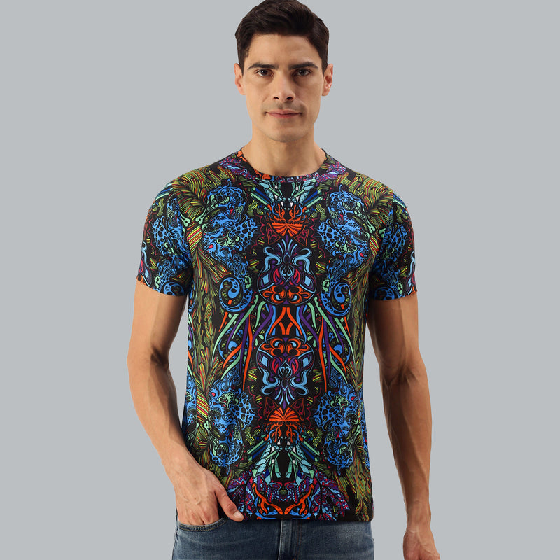 Allover PSY Trippy T Shirt WTFUNK