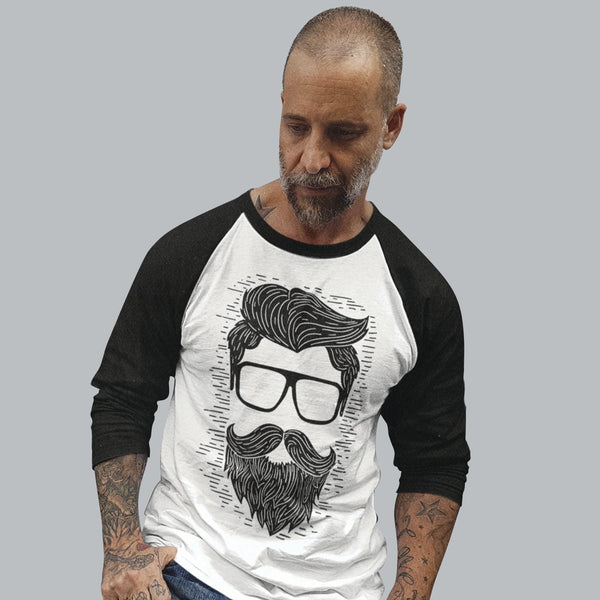 Beardo Raglan Full Sleeve T-shirt
