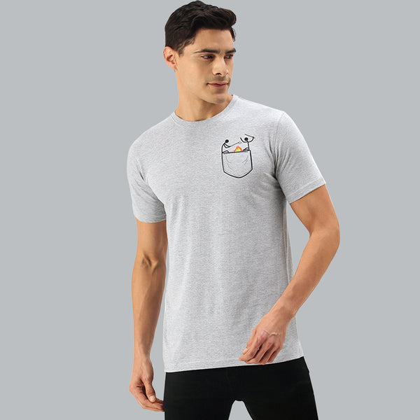 Campfire Pocket Print T-Shirt